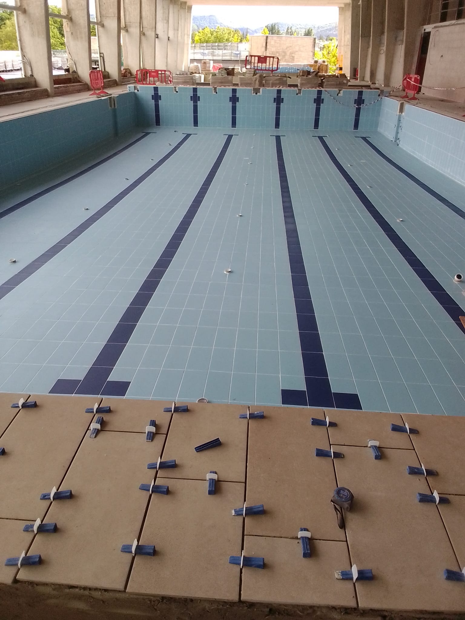 Piscina ejecutada por Rece Pools en Vitoria-Gasteiz