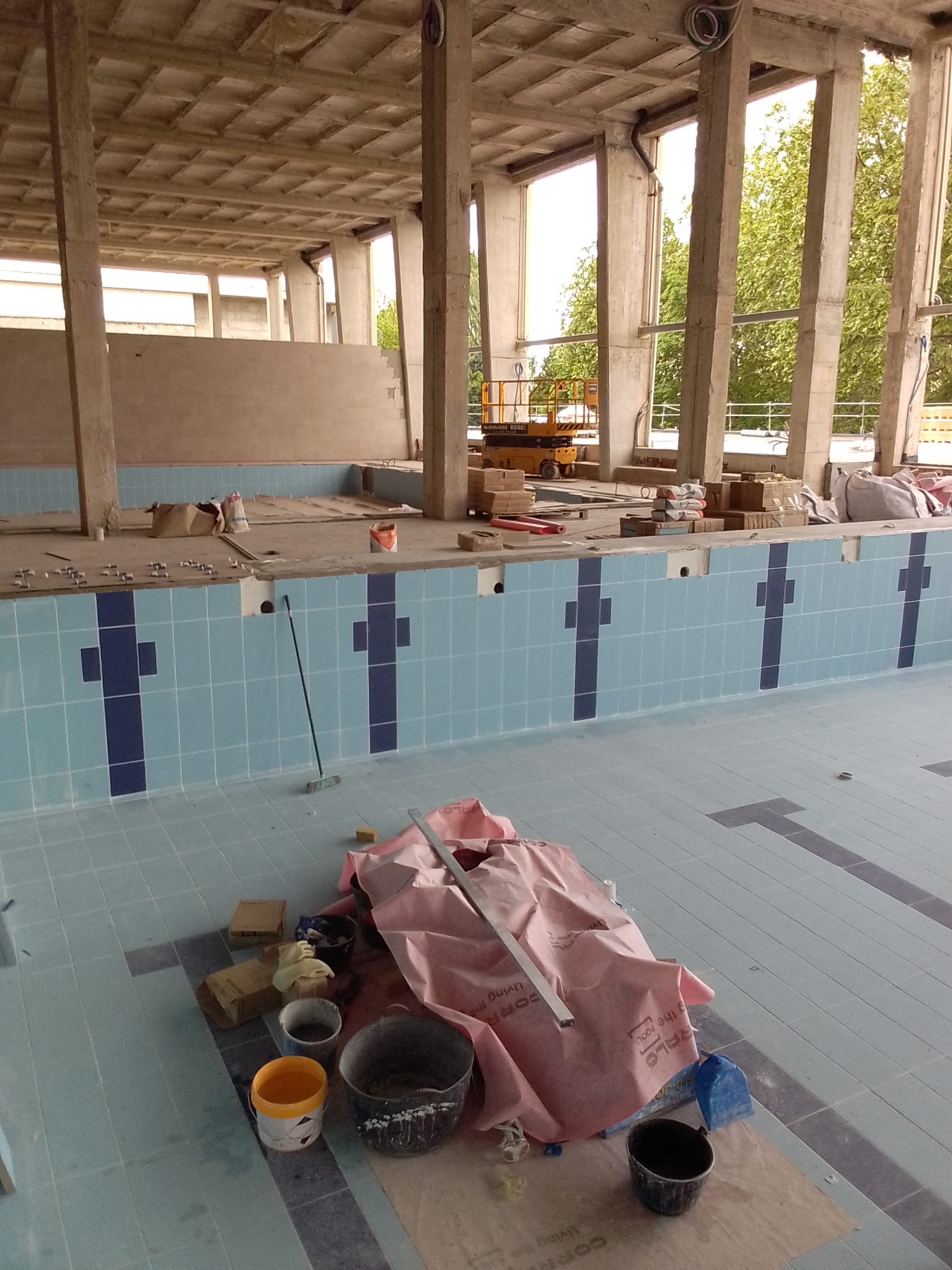 Piscina ejecutada por Rece Pools en Vitoria-Gasteiz
